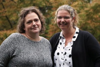 Sandra en Kirsten keuze verkleind