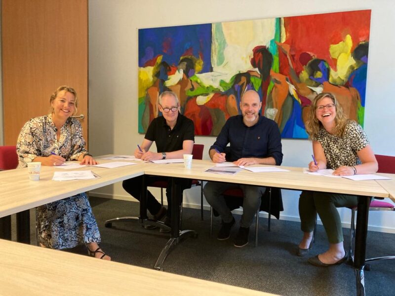 Ondertekening samenwerkingsovereenkomst regio Veluwe – Philadelphia – GGz centraal – Profila Zorg – Woonzorgnet 2