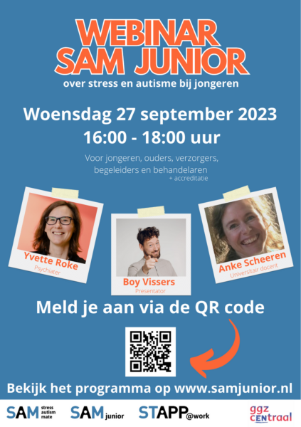 Uitnodiging webinar SAM junior